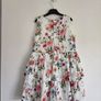 8years, With Tags NEW Villalobos Floral Tiered Girls Dress Image 7