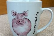 Price &amp; Kensington Back To Front Pig Fine China Mug