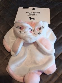 Easter bunny Small dog coat
