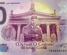 Michael Collins - 100th Anniversary Zero Euro Note