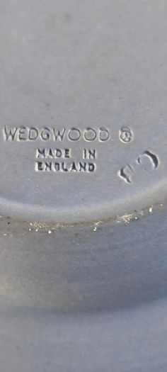 Vintage Wedgwood blue jasperware pin tray or small dish