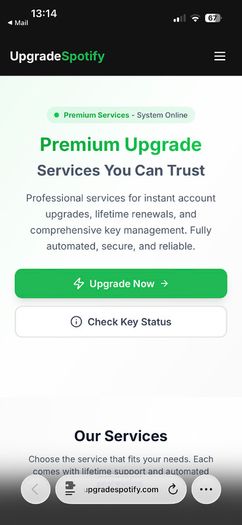Spotify Premium lifetime Key