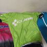 2 cycling shirts 1 is cube worth easily 50 euro and is brand new and pants with padding for on the saddle brand new never worn the second shirt is the official astana team training shirt also brand new  is the  would like to sell all together for a good p Image 3