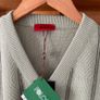 Gabicci men's v neck jumper wool mix size xl new Image 2