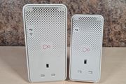 VIRGIN MEDIA Powerline adaptors wifi booster extender set PG9072LG-VM + PG9073LG-VM router modem