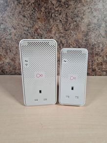VIRGIN MEDIA Powerline adaptors wifi booster extender set PG9072LG-VM + PG9073LG-VM router modem