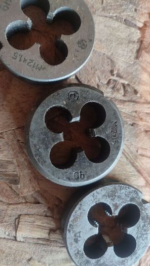 Soviet M12 and M12 x 1.5 Dies  New, Unused, Excellent Condition