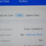 Apple Ipad Air 2nd Generation, 16GB, Space Gray, 94% Battery Life, No Activation Lock, but screen not displaying, and there is some damage to back top right corner, see pictures Image 2