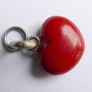 Genuine Links of London Sterling Silver Red Enamel Heart Charm Image 5