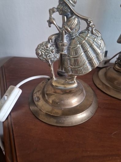 brass lamp base