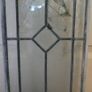 Antique Stunning Leaded Stained Glass Window Art  40,5" x 9" Image 6