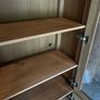 Solid OAK display cabinet.OAK shelves Image 7