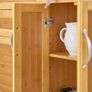 Bamboo Kitchen Island Cabinet Image 3