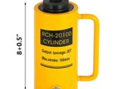 Hollow Plunger Hydraulic Cylinder Jack Single Acting Ram Cylinder 100mm Heavy Duty Lifting Tool