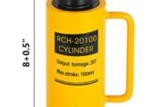 Hollow Plunger Hydraulic Cylinder Jack Single Acting Ram Cylinder 100mm Heavy Duty Lifting Tool