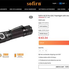 Sofirn SC31 Pro EDC Flashlight