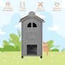 Solid Wood Cat Condos Natural Water Proof Image 5
