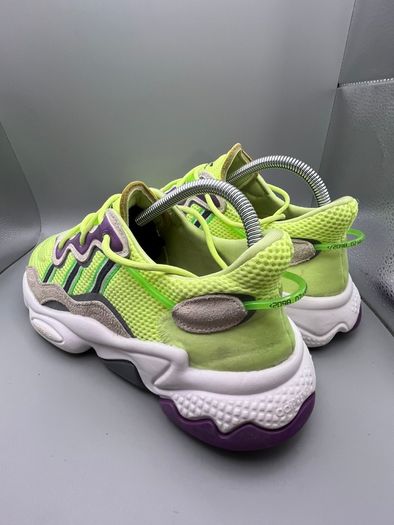 Adidas Ozweego Purple Neon Yellow Green EE5720 Shoes UK 7 EU 40 2\3 Running