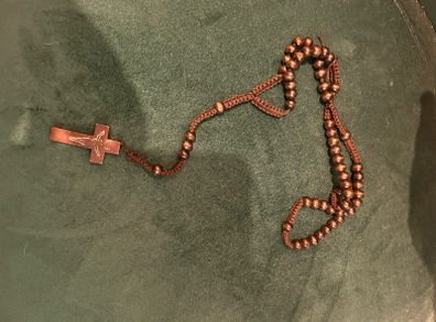 Cross light necklace