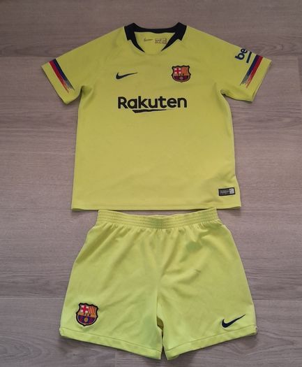 Nike Barcelona jersey and shorts