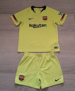 Nike Barcelona jersey and shorts