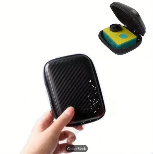 Hard Shell Carrying Case for GoPro Hero 12/11/10/9/8/7/6/5/4, DJI Osmo Action 3, AKASO, Campark, YI