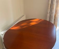 Solid Wood Dining Table with 4 chairs