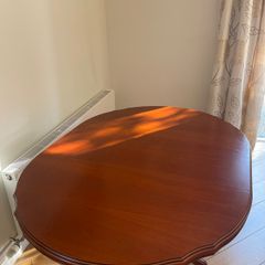 Solid Wood Dining Table with 4 chairs