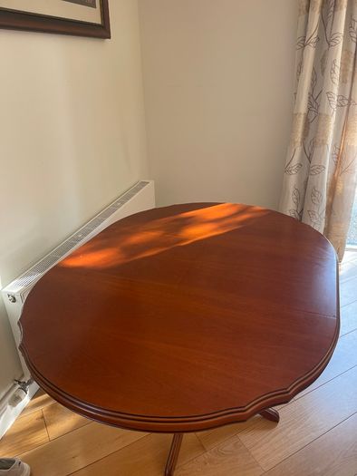 Solid Wood Dining Table with 4 chairs