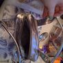 silver/ pewter small bag Image 6