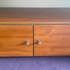Wooden TV stand