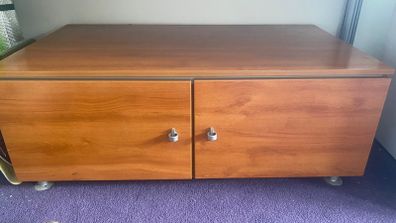 Wooden TV stand