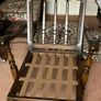 Ercol Victorian Tapestry Revival Old Colonial Yorshire Tall back Armchairs Set Image 4