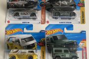 Triumph TR6, McMurtry, VW T3, Land Rover - Hot wheels