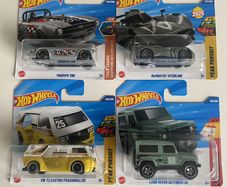 Triumph TR6, McMurtry, VW T3, Land Rover - Hot wheels