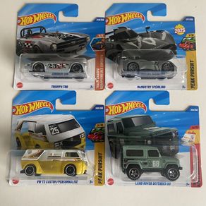 Triumph TR6, McMurtry, VW T3, Land Rover - Hot wheels