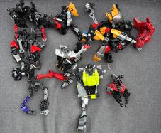 Lego Mixed Bulk Bionicle Minifigures Parts