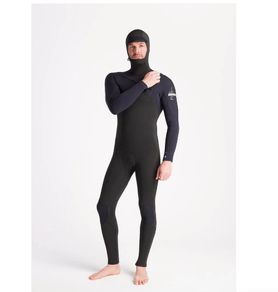 C-Skins NuWave Session 5:4 Mens Chest Zip Hooded Winter Wetsuit