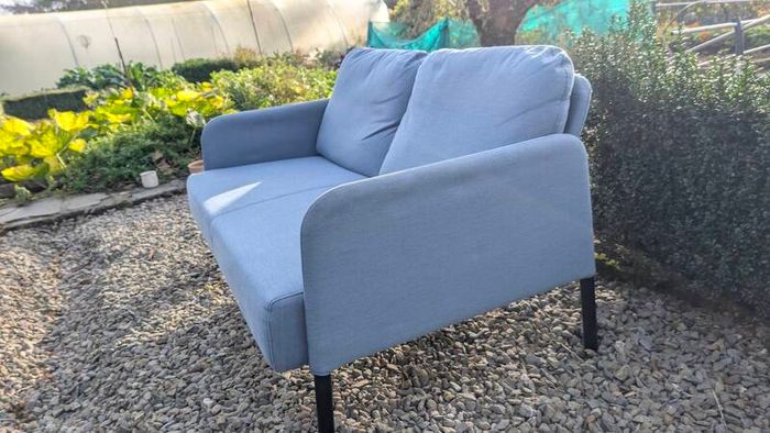 Ikea Glostad 2 Seater Sofa - Knisa Blue