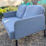 Ikea Glostad 2 Seater Sofa - Knisa Blue Image 6