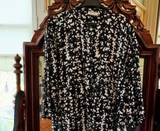 Fab MASAI Ladies Bl/White Dressy Jacket