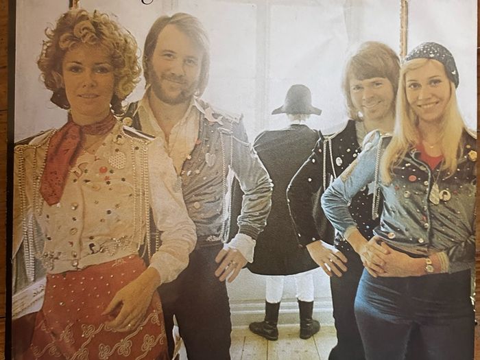 ABBA The singles the first 10 years original Irish release double album in vg+ condition