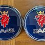 Saab 9-3 & 9-5 bonnet boot badge - FREE POST Image 2
