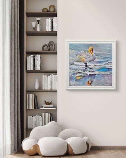 The Stillness Beneath | Oil Painting | Framed