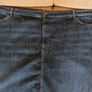 Marks and Spencer cotton blend denim skirt 50 inch waist and 26 inch long new and in excellent condition with no issues FREE STANDARD POSTAGE INCLUDED Image 2