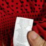 MICHAEL KORS Red Smocked Ruffled Polka Dot Dress UK 10 Image 4