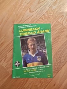 1989 Munster Hurling Final Programme . Limerick v Tipperary