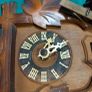 Vintage Hubert Hepr Triberg Cuckoo Clock Made in Germany - Black Forrest Image 2