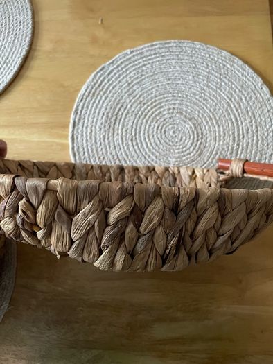 Straw baskets