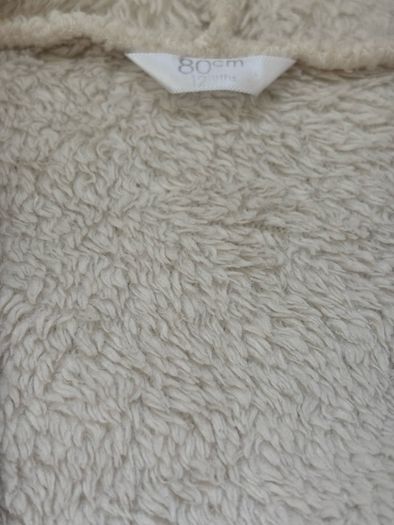 girls fleece hoodie 80cm 1 years old